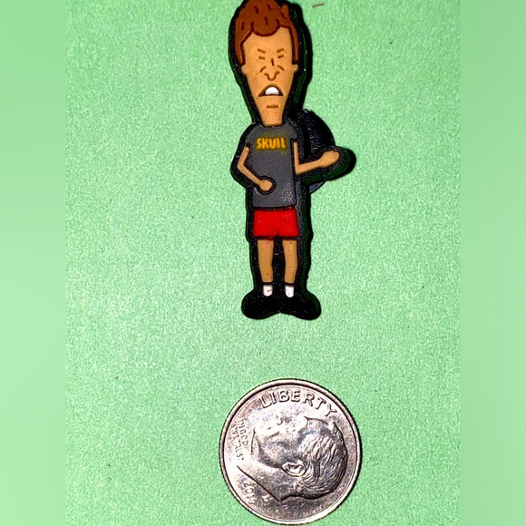 (10 for $15) Beavis & Butthead Crocs Shoe Charms - Picture 1 of 1
